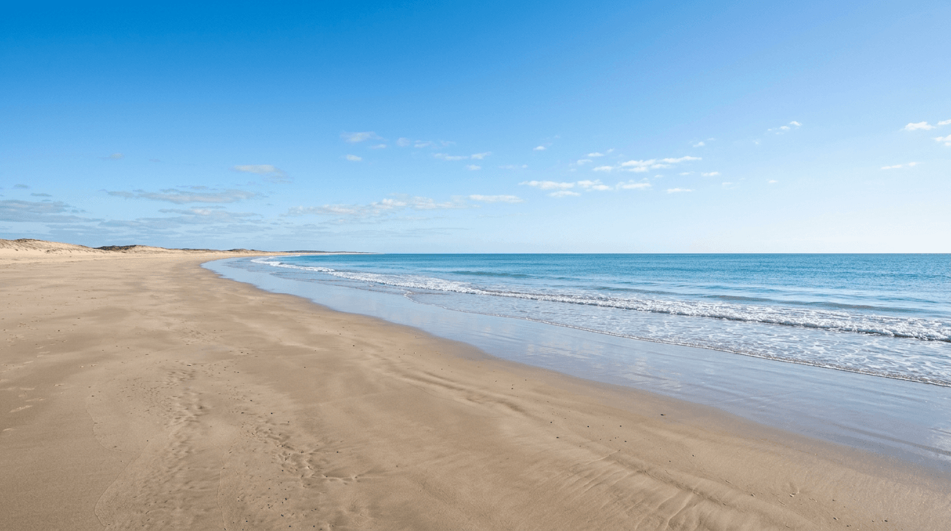 Illustrative beach scene (not this exact location)